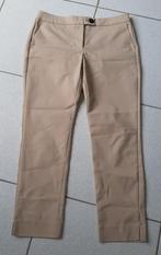 Mango (heup) broek / pantalon voor maat 38, Mango, Beige, Zo goed als nieuw, Driekwart