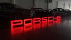 Porsche 911 letter lichtreclame wapenschild dealerbord, Ophalen, Porsche