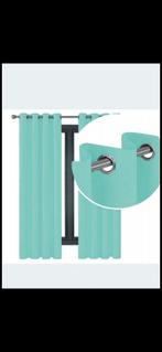 Turquoise Gordijnen - Nieuw in verpakking! 140/250, Huis en Inrichting, Stoffering | Gordijnen en Lamellen, 100 tot 150 cm, Nieuw