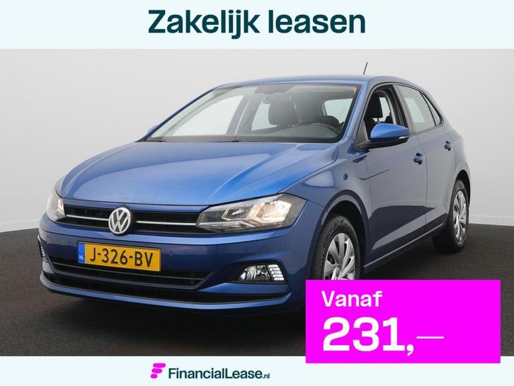 Volkswagen Polo 1.0 TSI Comfortline / Adap. Cruise / Airco /, Auto's, Volkswagen, Bedrijf, Lease, Financial lease, Polo, ABS, Adaptive Cruise Control