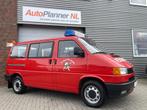 Volkswagen Transporter 2.0 Benzine! Ex-Brandweer! 4-Pers.!, Auto's, Volkswagen, Voorwielaandrijving, Stof, Gebruikt, 4 stoelen