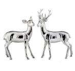 Herten set/2 beeldjes staand, Verzenden, Nieuw, Dier