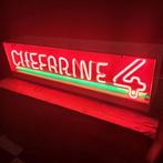 Chefarine 4 neon lichtbak Vintage, Ophalen, Gebruikt, Lichtbak of (neon) lamp