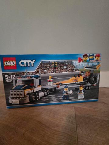 Lego city 60151 dragster Transportvoertuig beschikbaar voor biedingen