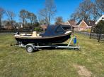 Oudhuijzer 440 compleet met trailer, Watersport en Boten, Ophalen, Tot 10 pk, Zo goed als nieuw, 3 tot 6 meter