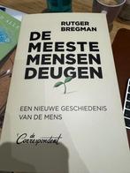 Rutger Bregman De Meeste mensen deugen, Gelezen, Ophalen of Verzenden, Rutger Bregman