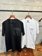 Prada t-shirt re-nylon bag, Kleding | Heren, Ophalen of Verzenden, Zo goed als nieuw, Zwart