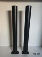 Zwarte Tafelpoten - 70 cm, Ophalen of Verzenden