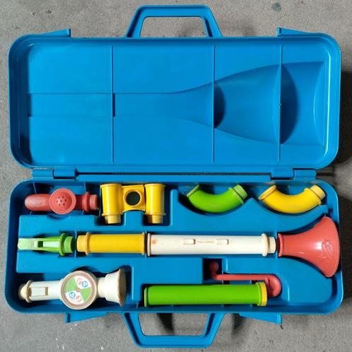 Fisher Price trompet klarinet fluit vintage, Kinderen en Baby's, Speelgoed | Fisher-Price, Gebruikt, Overige typen, Ophalen of Verzenden