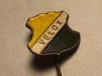 Metalen VELOX VOETBALCLUB UTRECHT Speld (Geel/Wit/Zwart)., Verzamelen, Speldjes, Pins en Buttons, Verzenden, Zo goed als nieuw