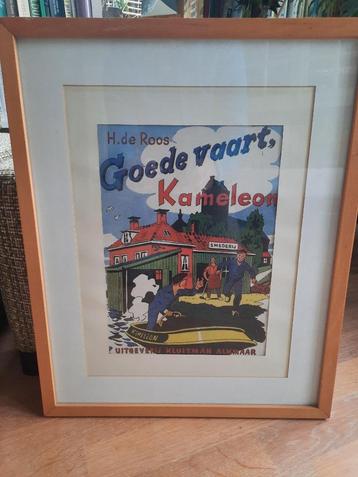 Ingelijste posters van de Kameleon beschikbaar voor biedingen