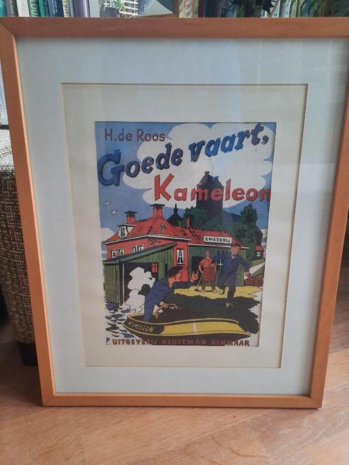 Ingelijste posters van de Kameleon, Verzamelen, Posters, Gebruikt, Film en Tv, A1 t/m A3, Rechthoekig Staand, Met lijst, Ophalen of Verzenden