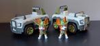 Paw Patrol,  Tracker voertuig met Tracker- 2 stuks, Ophalen, Zo goed als nieuw