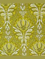 2781 rasterbloemen oranje bruin retro behang swiet wallpaper, Verzenden, Bruin