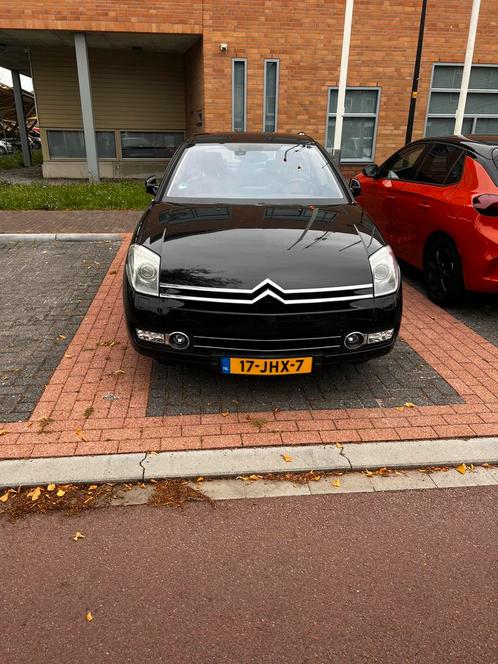 Citroën C6 2.2 Hdif AUT 2009 Zwart 148.052 kilometer NAP, Auto's, Citroën, Particulier, C6, ABS, Airbags, Airconditioning, Alarm