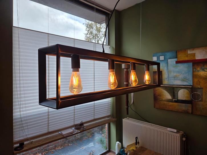 Lucide Thor Hanglamp & Vloerlamp + 7 Yeelight Filament, Huis en Inrichting, Lampen | Hanglampen, Ophalen