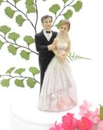 Prachtige mooie elegante bruidspaar taarttopper., Ophalen of Verzenden, Nieuw, Versiering, Geboorte of Huwelijk