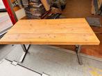 Verstelbaar steigerhouten bureau, Ophalen, In hoogte verstelbaar, Zo goed als nieuw, Bureau
