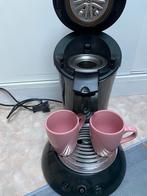 Senseo koffiepads apparaat met 2 mokken, Ophalen, Gebruikt, Koffiemachine, Koffiepads en cups