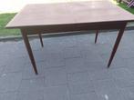 retro louis van teeffelen  eettafel, Huis en Inrichting, Tafels | Eettafels, Ophalen, Gebruikt, Teakhout, 50 tot 100 cm