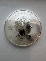 Maple leaf 2023 Elizabeth 1952-2022 - zilver 1 ounce, Verzenden, Zilver