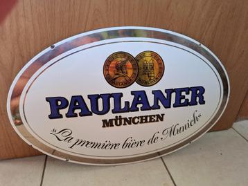 emaillebord Paulaner beschikbaar voor biedingen