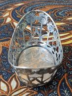 Miniatuur broodmand van 800 zilver door Martin Mayer 1890., Antiek en Kunst, Ophalen of Verzenden, Zilver