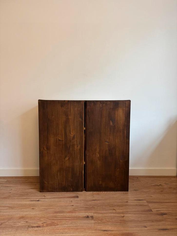 IKEA Ivar - 3 stuks - bruin gebeitst, Huis en Inrichting, Kasten | Dressoirs, Zo goed als nieuw, 50 tot 100 cm, 25 tot 50 cm, Met deur(en)