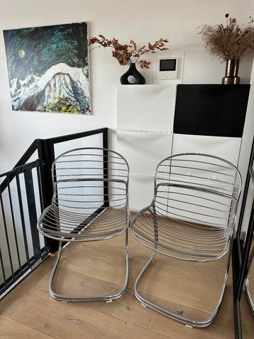 Gastone Rinaldi Sabrina Draadstoelen - Set van 2 beschikbaar voor biedingen
