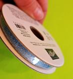 Seaside Spray Lichtblauw glinsterend Lint Stampin Up NIEUW, Ophalen of Verzenden, Nieuw, Overige thema's, Overige typen