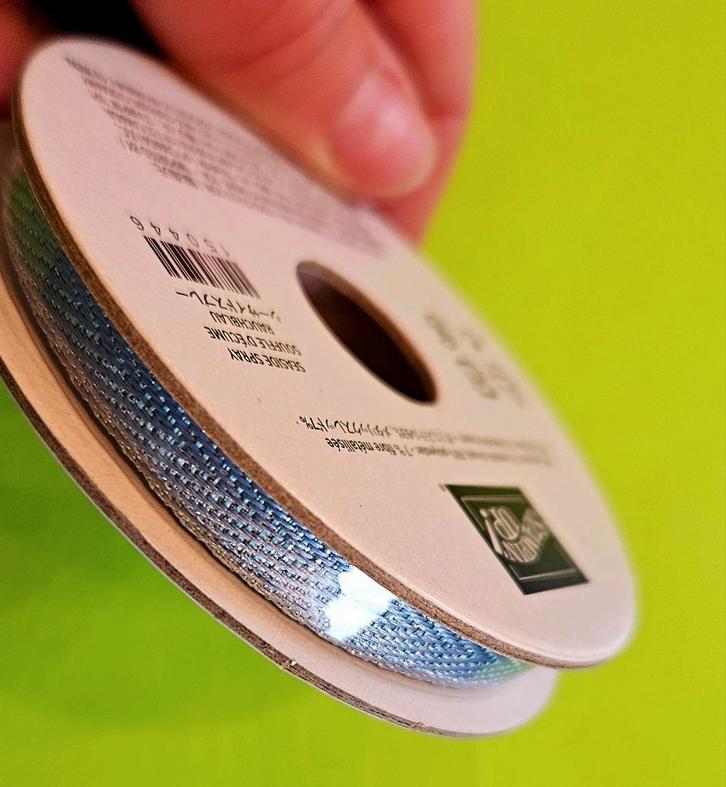 Seaside Spray Lichtblauw glinsterend Lint Stampin Up NIEUW, Hobby en Vrije tijd, Kaarten | Zelf maken, Nieuw, Overige typen, Overige thema's