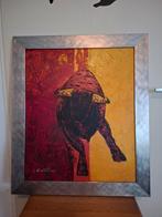 B.williams schilderij stier, Antiek en Kunst, Kunst | Schilderijen | Abstract, Ophalen of Verzenden