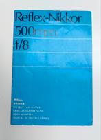 Nikon Reflex Nikkor 500mm 1:8,0 manual IGST, Ophalen of Verzenden, Gelezen, Nikon Nikkor