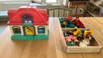 Fisher Price little people huis met toebehorende spullen, Ophalen of Verzenden, Gebruikt, Speelset, Met geluid