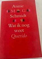 ANNIE M.G. SCHMIDT WAT IK NOG WEET QUERIDO, Ophalen of Verzenden, Zo goed als nieuw, Annie M.G. Schmidt