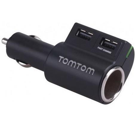 Originele Tomtom snelle autolader multilader oplader charger, Telecommunicatie, Autoladers, Nieuw, Ophalen of Verzenden