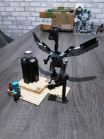 LEGO Minecraft 21151 The End Battle - Compleet!, Kinderen en Baby's, Speelgoed | Duplo en Lego, Ophalen of Verzenden, Zo goed als nieuw