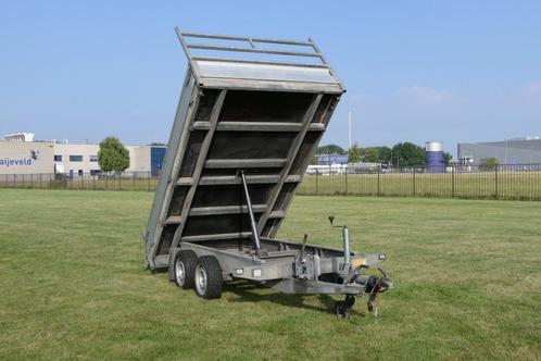 Hapert middenas aanhanger met kipper functie, Auto diversen, Aanhangers en Bagagewagens, Gebruikt, Ophalen