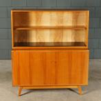 Vintage buffet/vitrinekast – Bohumil Landsman – Jitona – '60, Ophalen of Verzenden, Huis en Inrichting