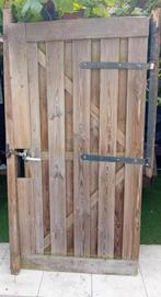 Houten Tuindeur, Gebruikt, 100 tot 150 cm, Ophalen of Verzenden, Looppoort