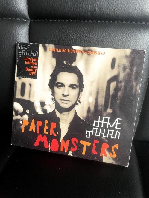 Dave Gahan, limited edition CD/DVD Paper Monsters, Cd's en Dvd's, Cd's | Pop, Zo goed als nieuw, 2000 tot heden, Verzenden