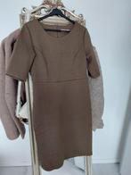 Sophia pure feminine khaki groene midi jurk maat 40, Maat 38/40 (M), Verzenden, Sophia, Zo goed als nieuw