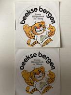 2 ronde stickers Beekse Bergen, Verzamelen, Stickers, Verzenden, Zo goed als nieuw, Dier en Natuur