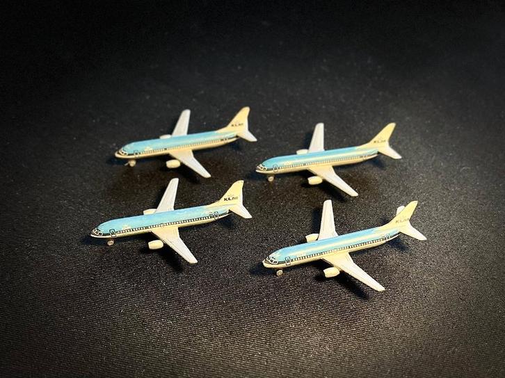 KLM vintage miniatuur vliegtuigjes, Verzamelen, Luchtvaart en Vliegtuigspotten, Gebruikt, Schaalmodel, Ophalen of Verzenden