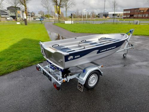 Linder sportsman 355 aluminium toer/visboot Aanbieding!, Watersport en Boten, Vis- en Consoleboten, Nieuw, Tot 10 pk, 3 tot 6 meter