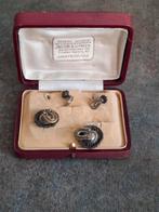 Zilveren Zeeuwse Knoppen in Originele Doos, Ophalen of Verzenden, Zo goed als nieuw, Knopjes of Stekers, Zilver