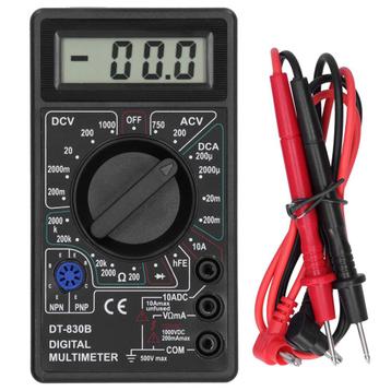 Digitale multimeter DT830B draagbaar LCD-display voltmeter beschikbaar voor biedingen