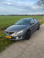 Mazda 6 2.5 Sedan 2009 Grijs MOET SNEL WEG, Auto's, Mazda, Voorwielaandrijving, 4 cilinders, Leder, Handgeschakeld