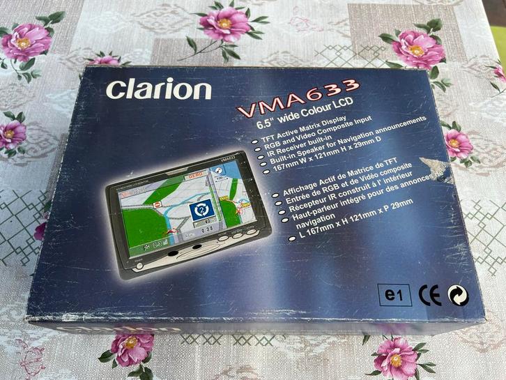 Clarion 6.5" LCD Scherm - Nieuw!, Auto diversen, Autoradio's, Nieuw, Ophalen