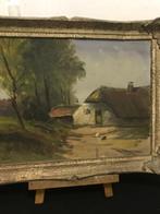 Schilderij 'Boerderij', Ophalen of Verzenden